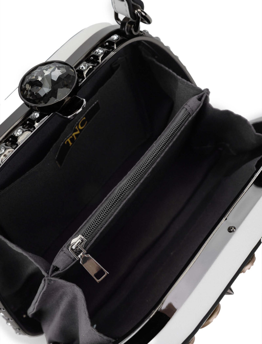 Tamer Tanca Kadın Vegan Beyaz El Çantası Tamer Tanca Kadın Vegan Beyaz El Çantası