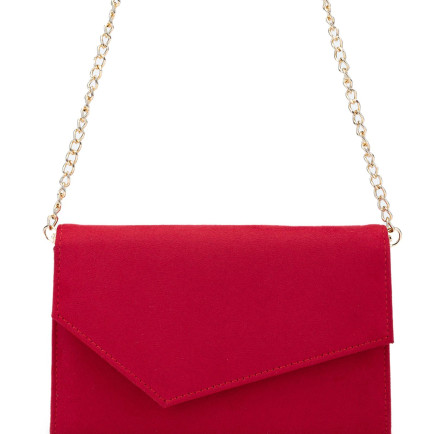 Tamer Tanca Kadın Vegan Kırmızı Omuz Çanta