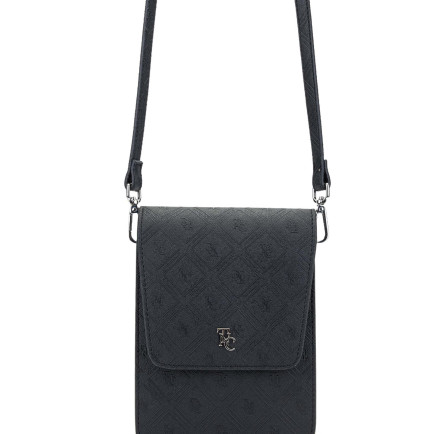 Tamer Tanca Kadın Vegan Siyah Postacı Çanta