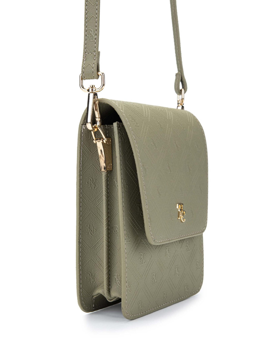 Tamer Tanca Kadın Vegan Yeşil Postacı Çanta