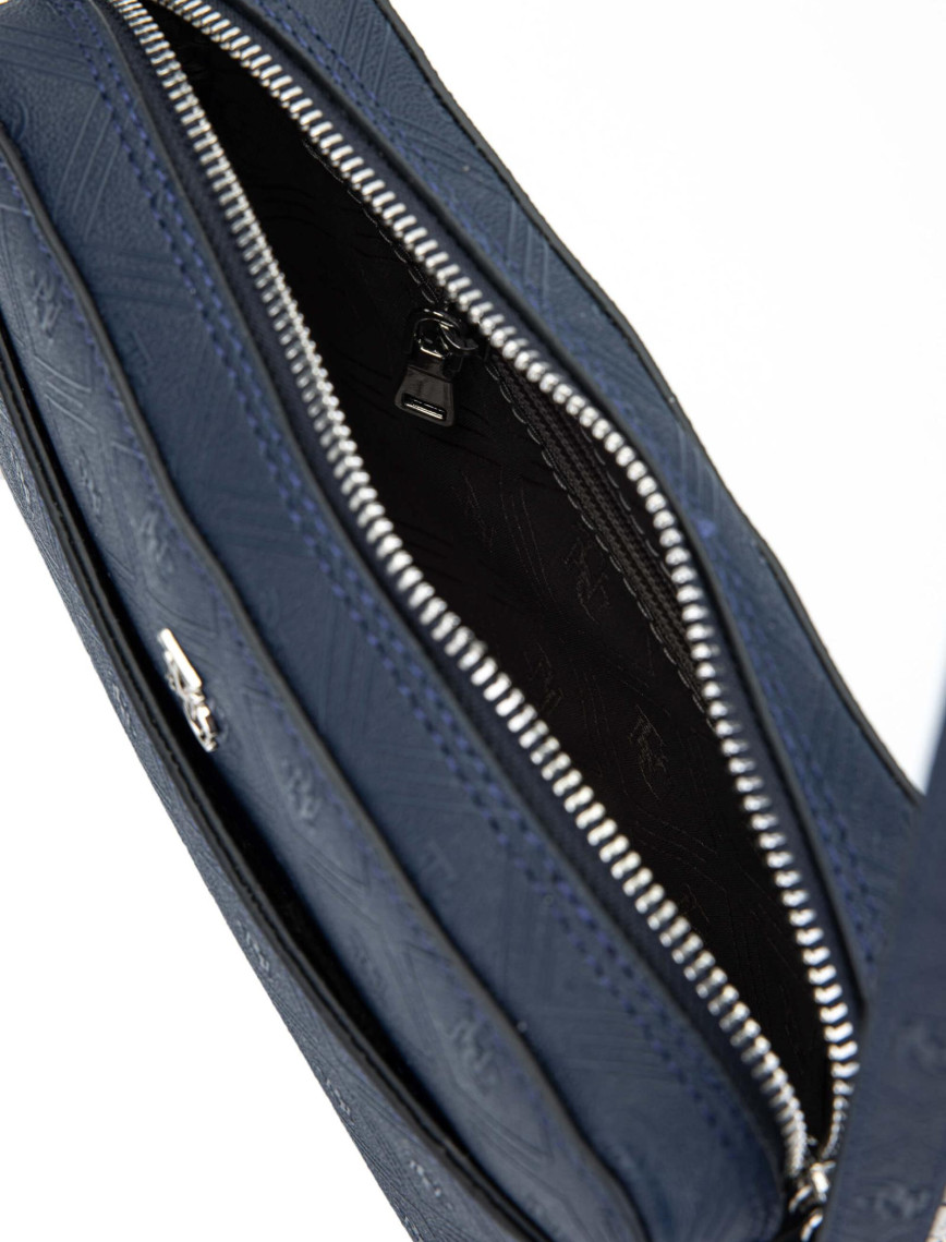 Tamer Tanca Kadın Vegan Lacivert Postacı Çanta