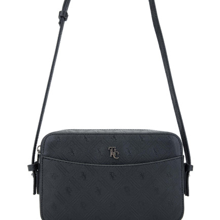 Tamer Tanca Kadın Vegan Siyah Postacı Çanta