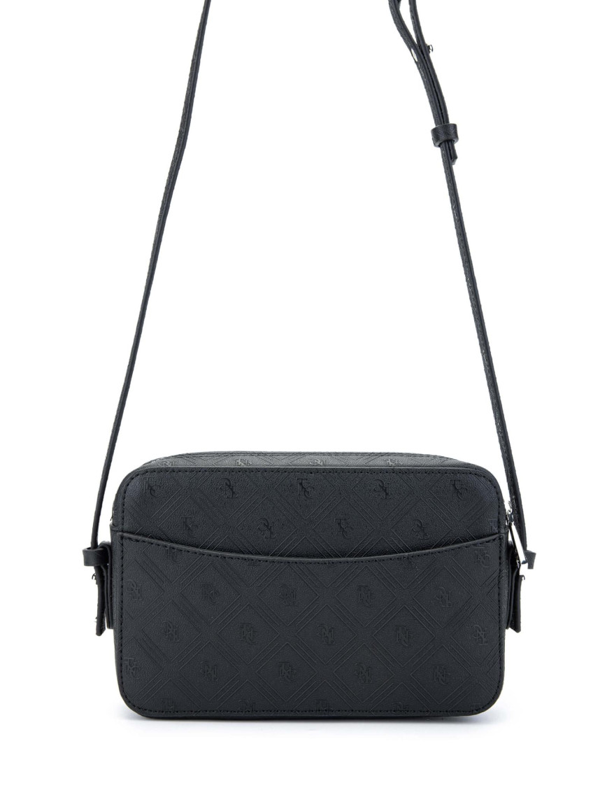 Tamer Tanca Kadın Vegan Siyah Postacı Çanta