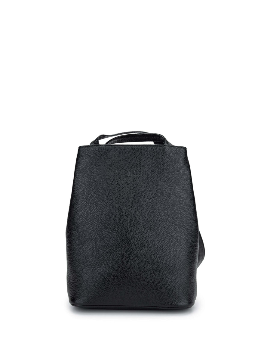 Tamer Tanca Kadın Hakiki Deri Siyah Sırt & Omuz Çantası