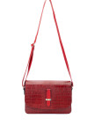 Tamer Tanca Kadın Hakiki Deri Kırmızı Postacı Çanta