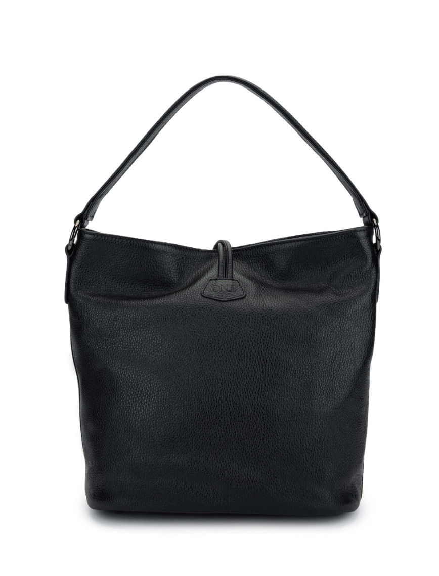 Tamer Tanca Kadın Hakiki Deri Siyah Omuz Çanta Tamer Tanca Kadın Hakiki Deri Siyah Omuz Çanta