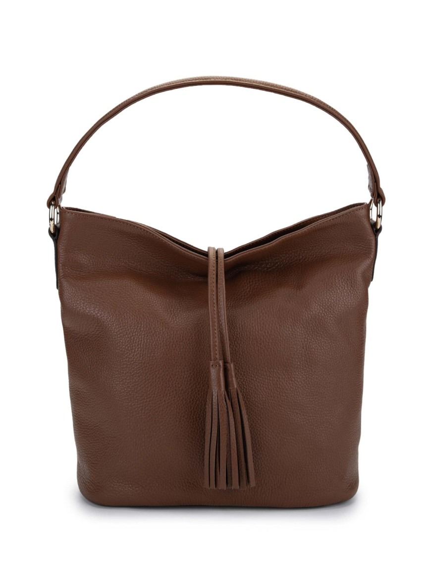 Tamer Tanca Kadın Hakiki Deri Taba Omuz Çanta Tamer Tanca Kadın Hakiki Deri Taba Omuz Çanta