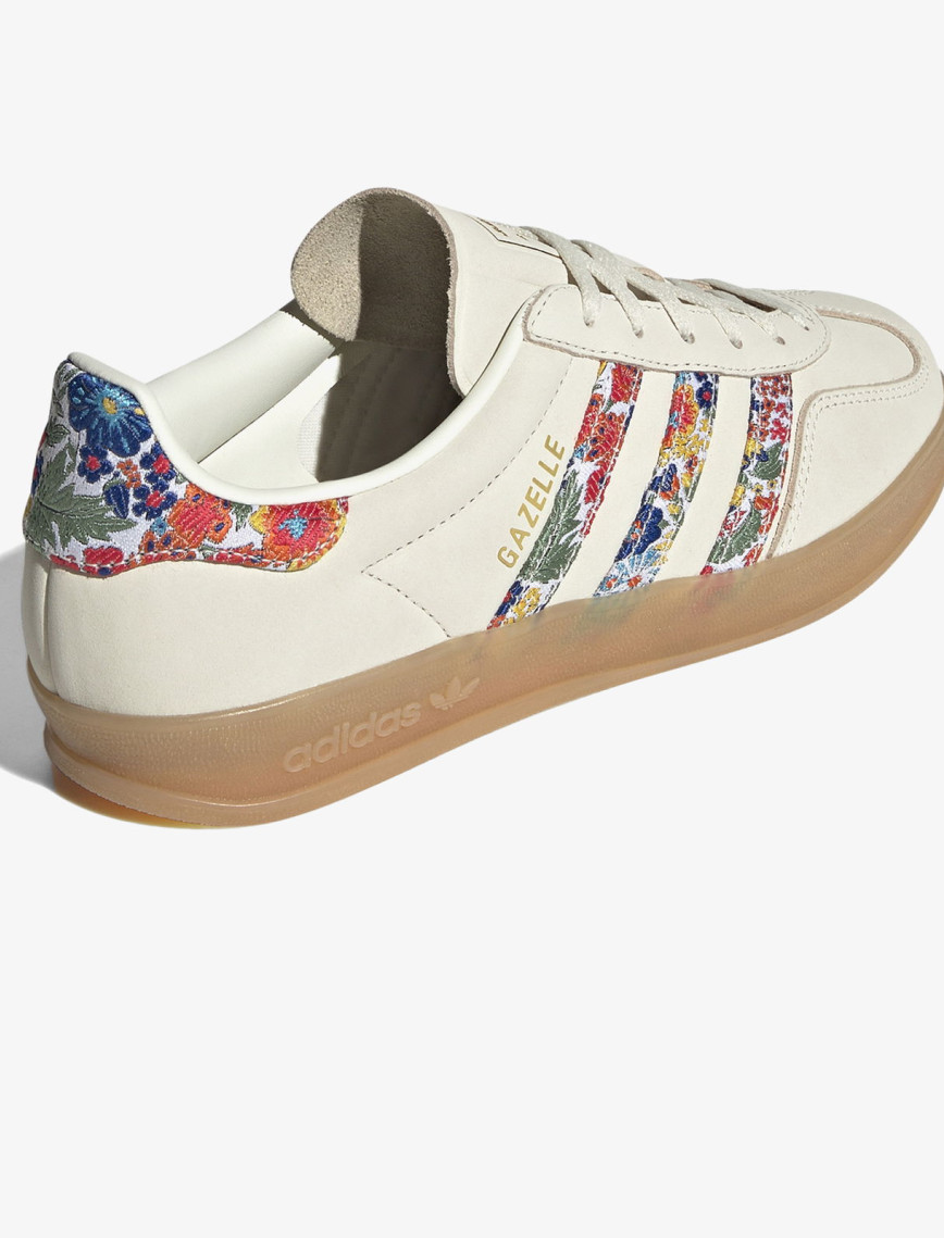 adidas Gazelle Indoor X Liberty London Kadın Krem Spor Ayakkabı adidas Gazelle Indoor X Liberty London Kadın Krem Spor Ayakkabı