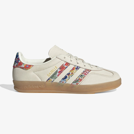 adidas Gazelle Indoor X Liberty London Kadın Krem Spor Ayakkabı adidas Gazelle Indoor X Liberty London Kadın Krem Spor Ayakkabı