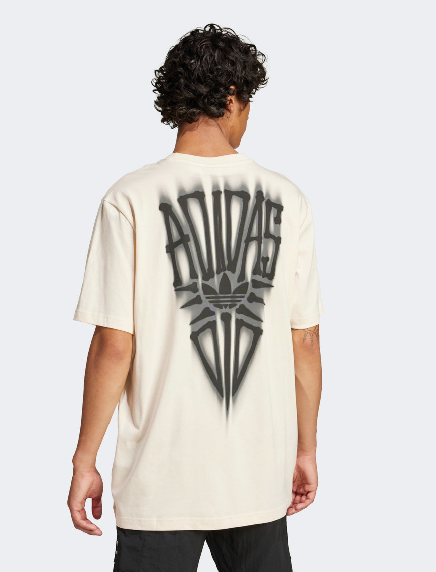 adidas Originals Skeleton Erkek Beyaz T-Shirt adidas Originals Skeleton Erkek Beyaz T-Shirt