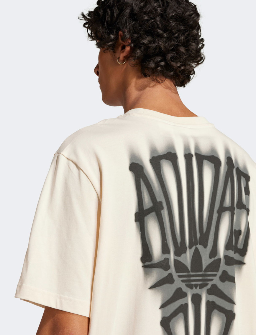 adidas Originals Skeleton Erkek Beyaz T-Shirt adidas Originals Skeleton Erkek Beyaz T-Shirt