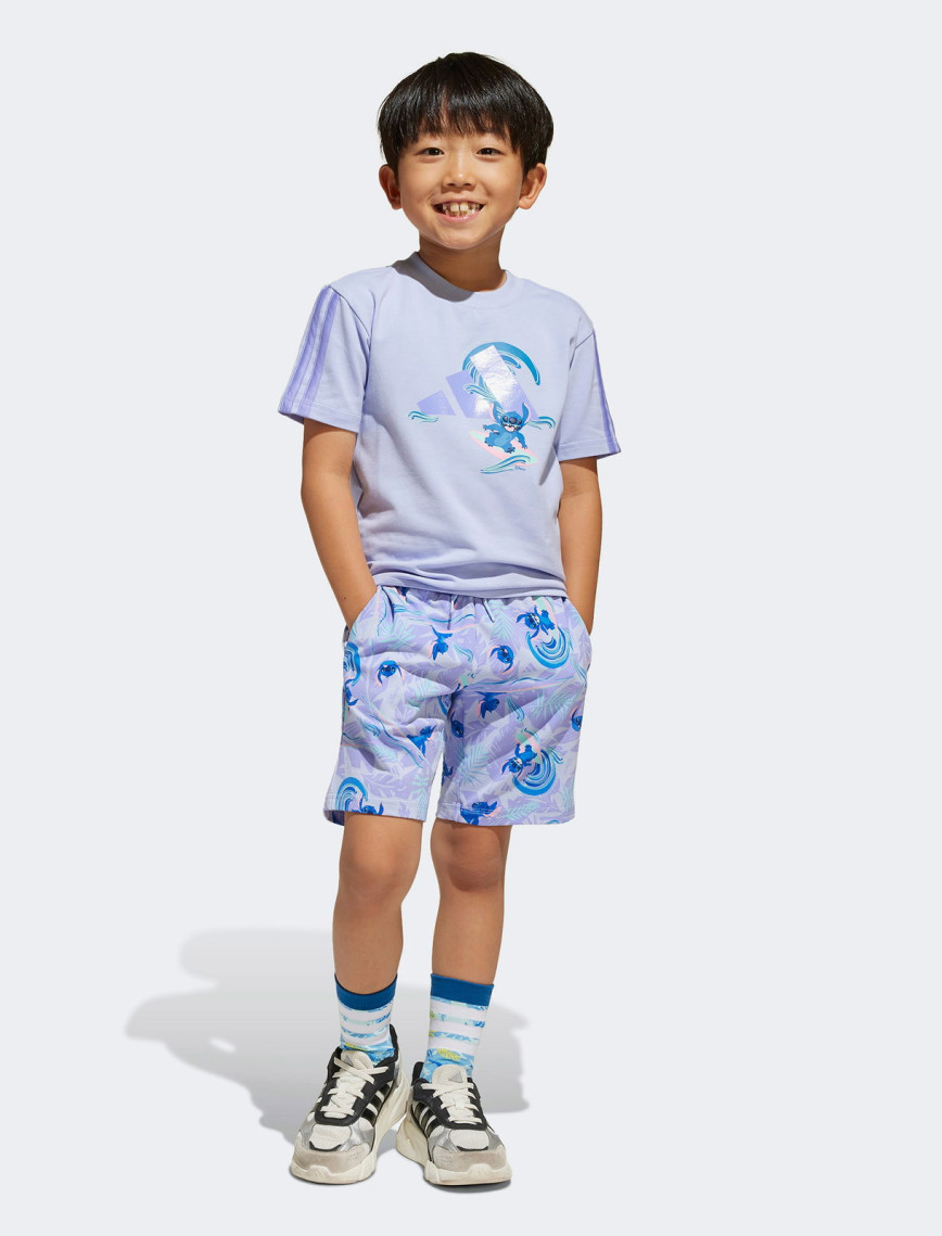 adidas Disney Lilo&Stich Çocuk Mor T-Shirt