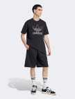 adidas Adicolor Outline Trefoil Erkek Siyah T-Shirt adidas Adicolor Outline Trefoil Erkek Siyah T-Shirt