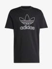 adidas Adicolor Outline Trefoil Erkek Siyah T-Shirt adidas Adicolor Outline Trefoil Erkek Siyah T-Shirt