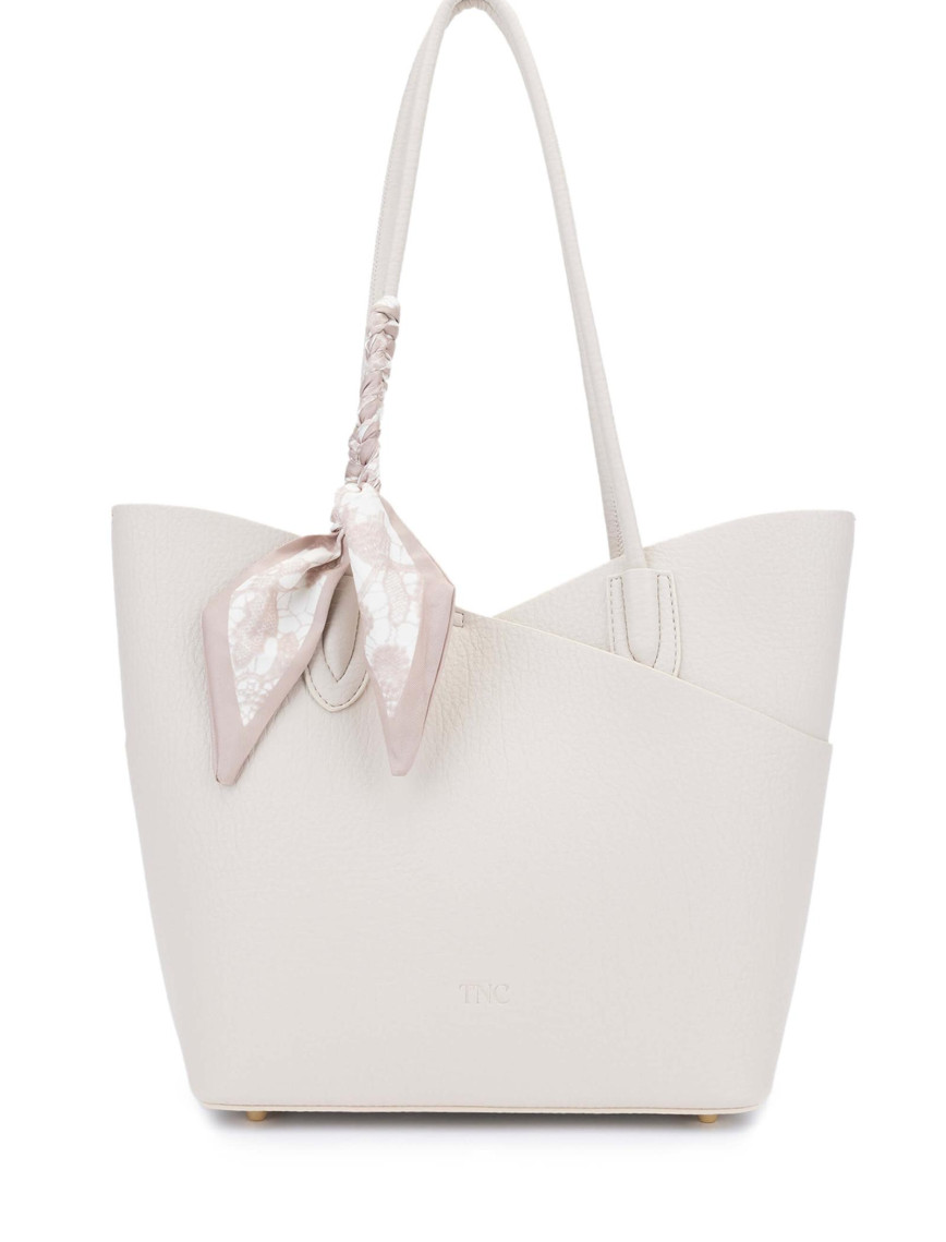 Tamer Tanca Kadın Vegan Bej Kol Çantası