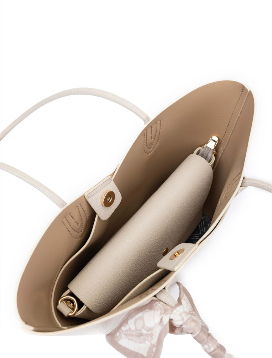 Tamer Tanca Kadın Vegan Bej Kol Çantası