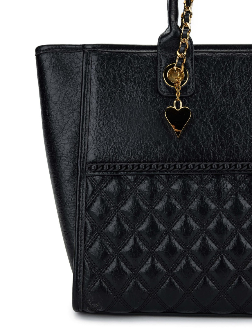 Tamer Tanca Kadın Vegan Siyah Kol Çantası