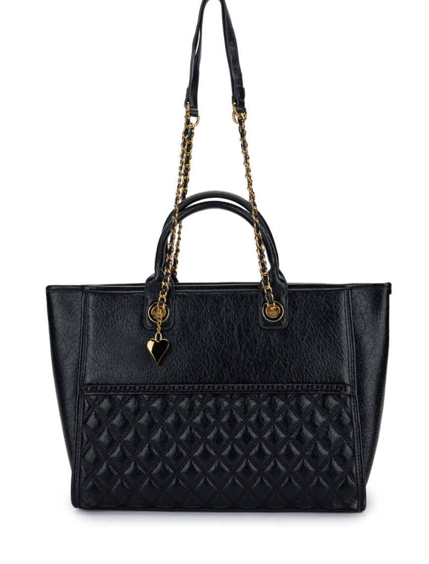 Tamer Tanca Kadın Vegan Siyah Kol Çantası