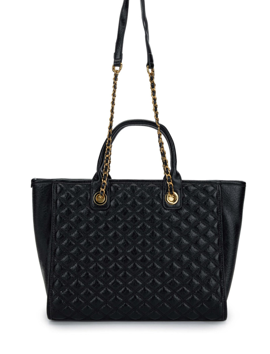 Tamer Tanca Kadın Vegan Siyah Kol Çantası