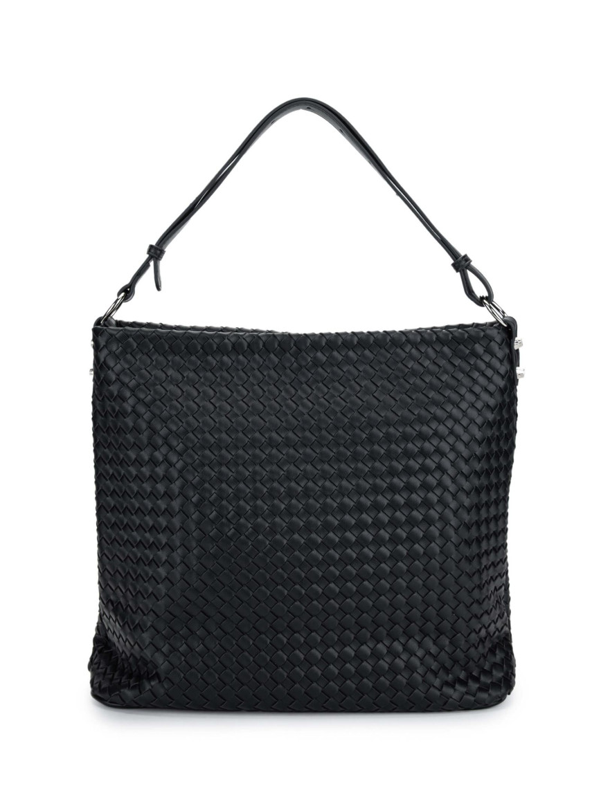 Tamer Tanca Kadın Vegan Siyah Omuz Çanta