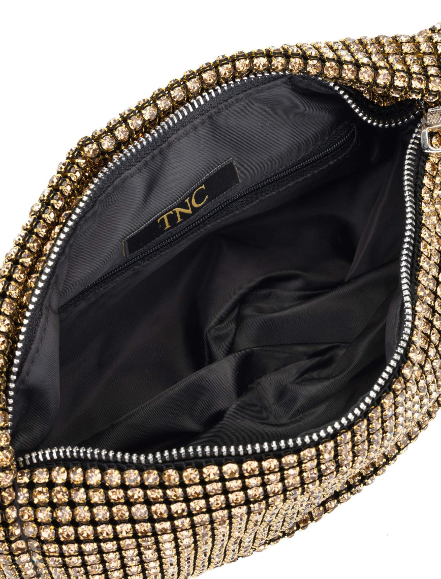 Tamer Tanca Kadın Vegan Altın Omuz Çanta Tamer Tanca Kadın Vegan Altın Omuz Çanta