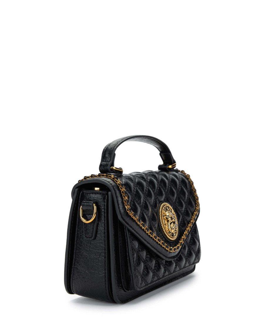 Tamer Tanca Kadın Vegan Siyah El Çantası Tamer Tanca Kadın Vegan Siyah El Çantası