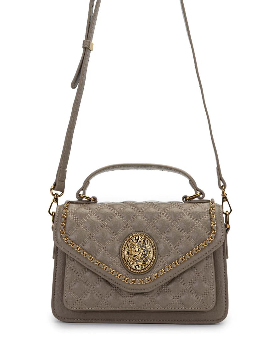 Tamer Tanca Kadın Vegan Taupe El Çantası Tamer Tanca Kadın Vegan Taupe El Çantası