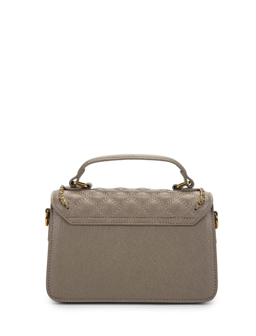 Tamer Tanca Kadın Vegan Taupe El Çantası Tamer Tanca Kadın Vegan Taupe El Çantası