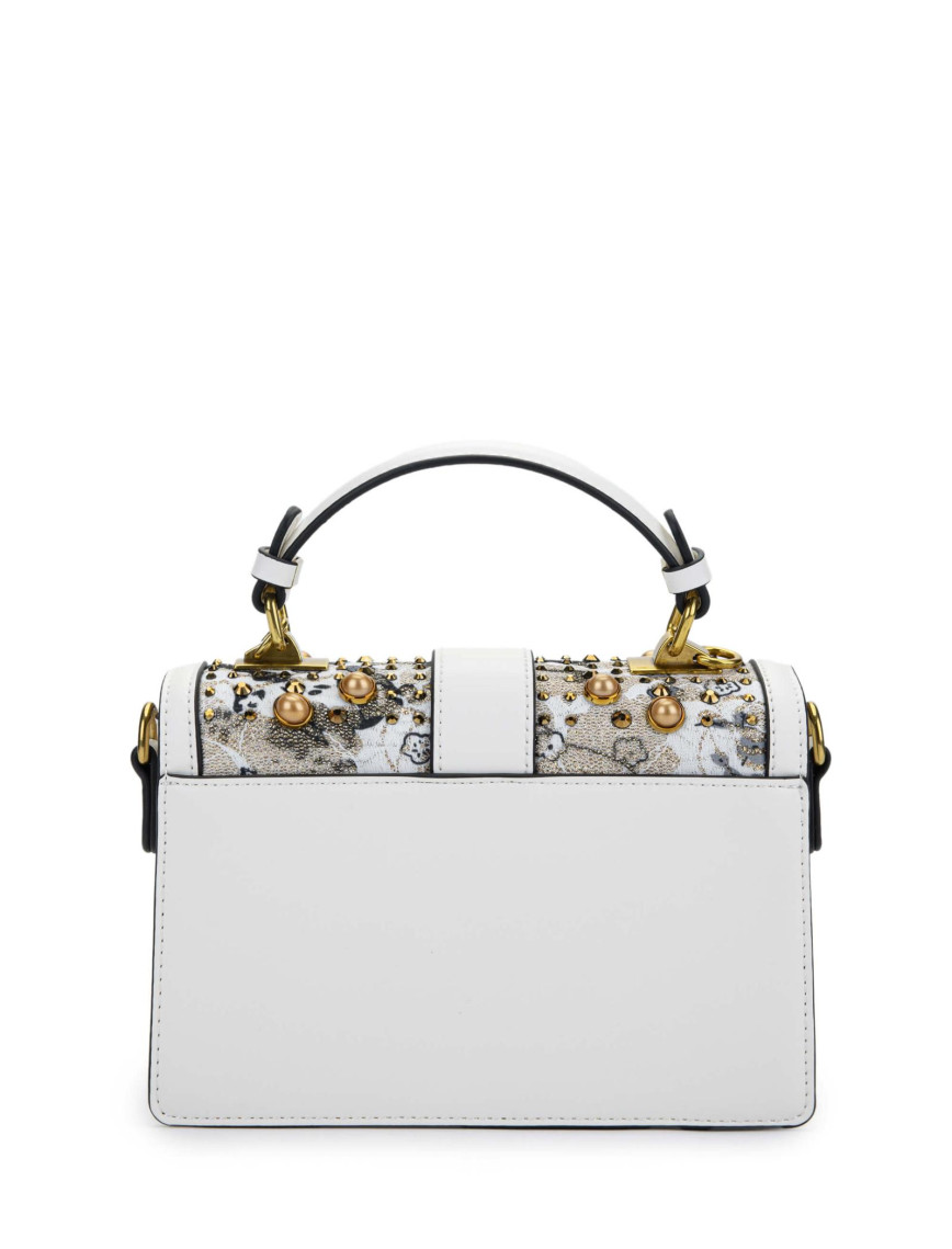 Tamer Tanca Kadın Vegan Beyaz El Çantası