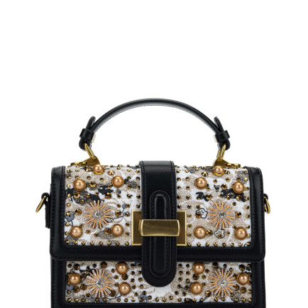 Tamer Tanca Kadın Vegan Siyah El Çantası