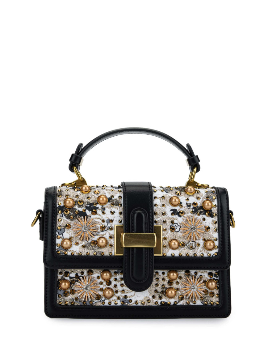 Tamer Tanca Kadın Vegan Siyah El Çantası Tamer Tanca Kadın Vegan Siyah El Çantası