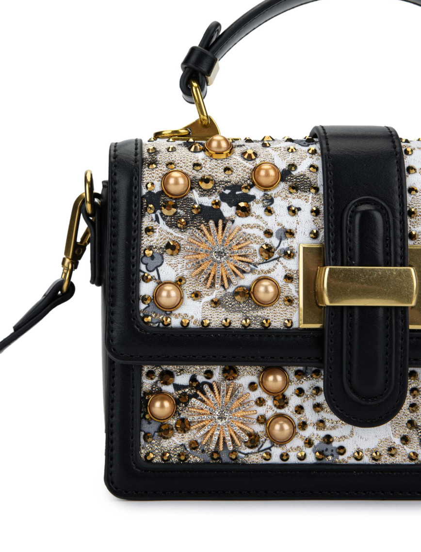 Tamer Tanca Kadın Vegan Siyah El Çantası Tamer Tanca Kadın Vegan Siyah El Çantası