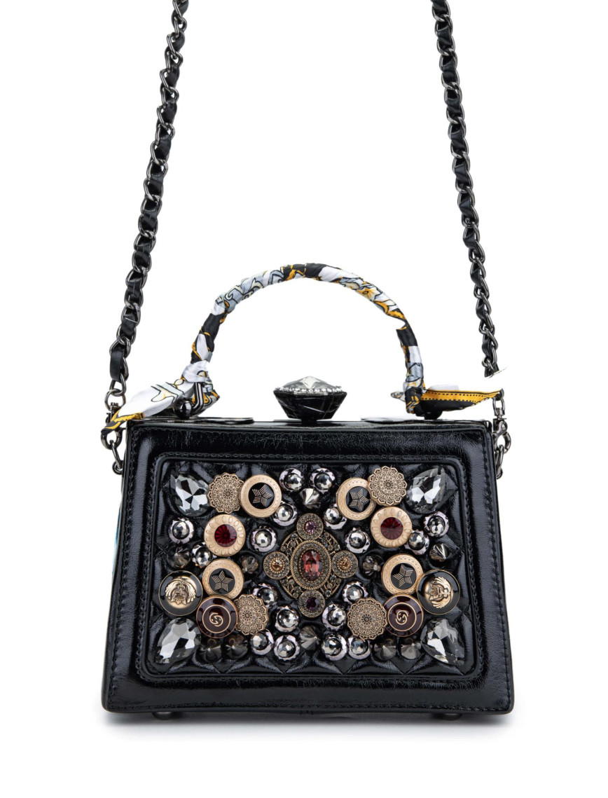 Tamer Tanca Kadın Vegan Siyah El Çantası Tamer Tanca Kadın Vegan Siyah El Çantası