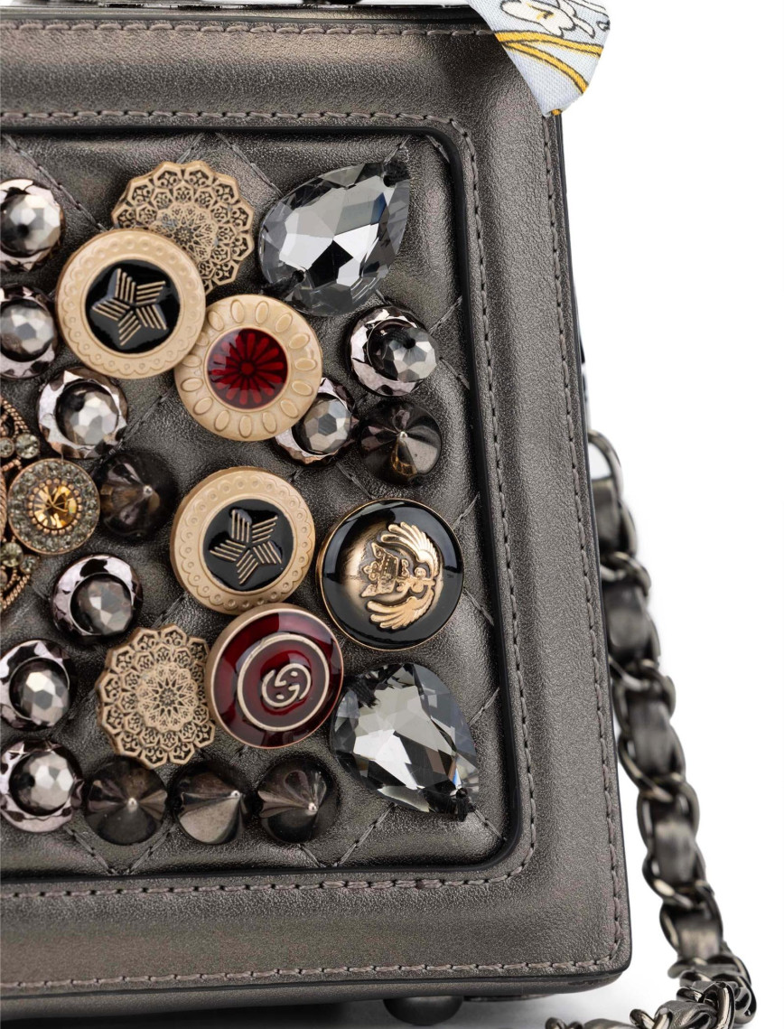 Tamer Tanca Kadın Vegan Metalik El Çantası Tamer Tanca Kadın Vegan Metalik El Çantası