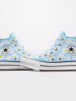 Converse Chuck Taylor All Star Lift Platform Floral Çocuk Mavi Sneaker Converse Chuck Taylor All Star Lift Platform Floral Çocuk Mavi Sneaker