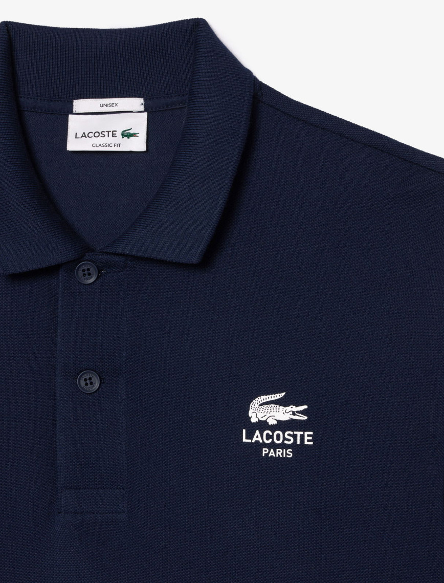Lacoste L.12.12 Unisex Classic Fit Lacivert Polo Lacoste L.12.12 Unisex Classic Fit Lacivert Polo