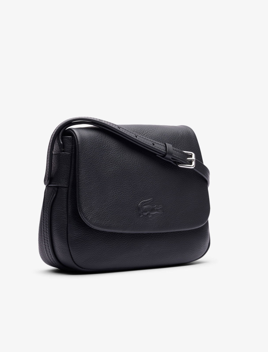 Lacoste City Court Kadın Deri Siyah Omuz Çantası Lacoste City Court Kadın Deri Siyah Omuz Çantası