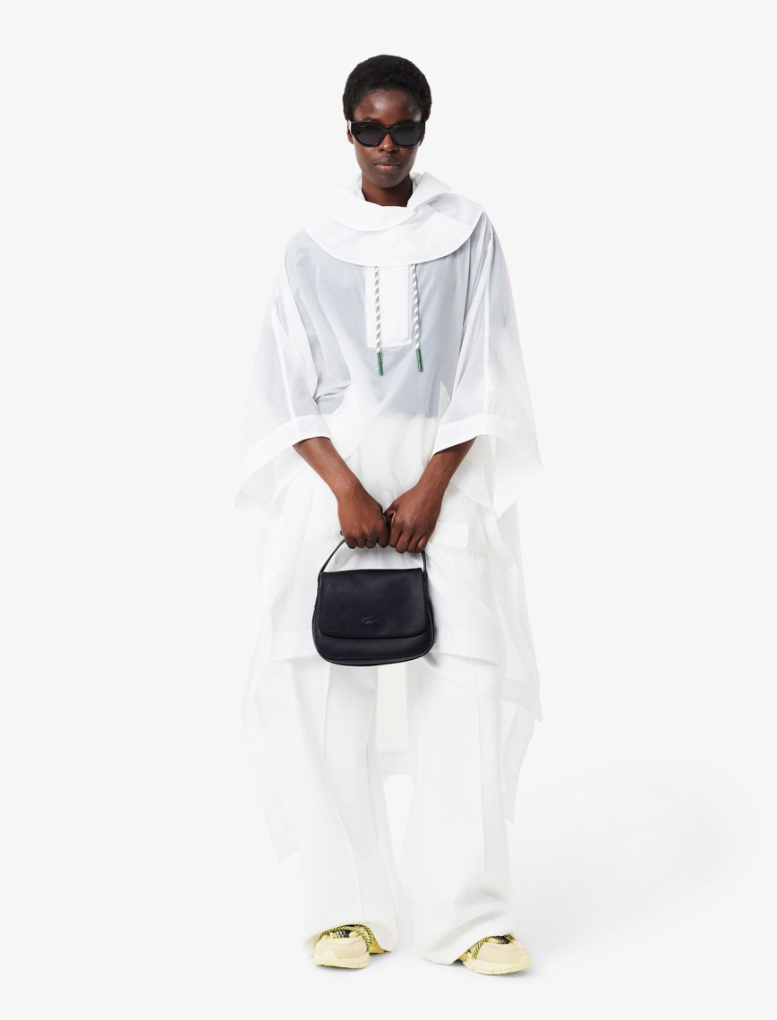 Lacoste City Court Kadın Deri Siyah Omuz Çantası Lacoste City Court Kadın Deri Siyah Omuz Çantası