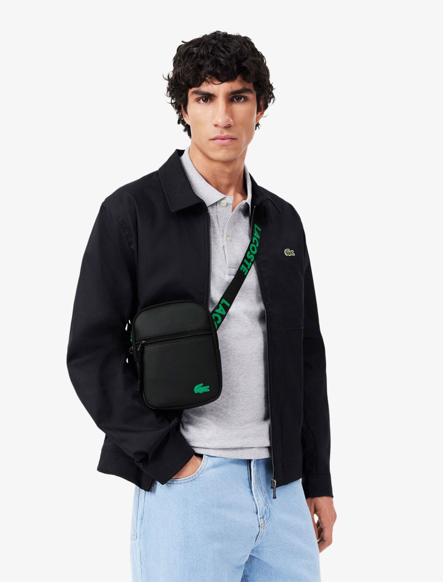 Lacoste LCST Erkek Siyah Postacı Çantası