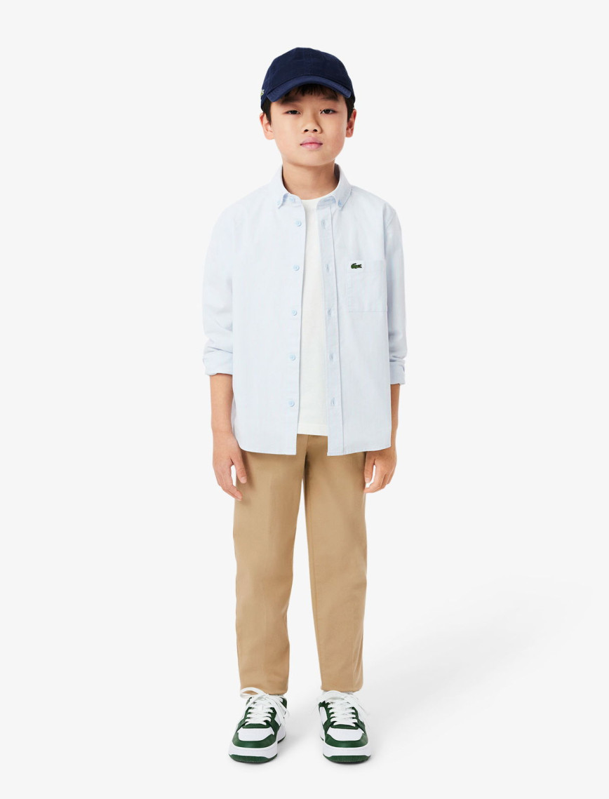 Lacoste Çocuk Regular Fit Bej Pantolon Lacoste Çocuk Regular Fit Bej Pantolon