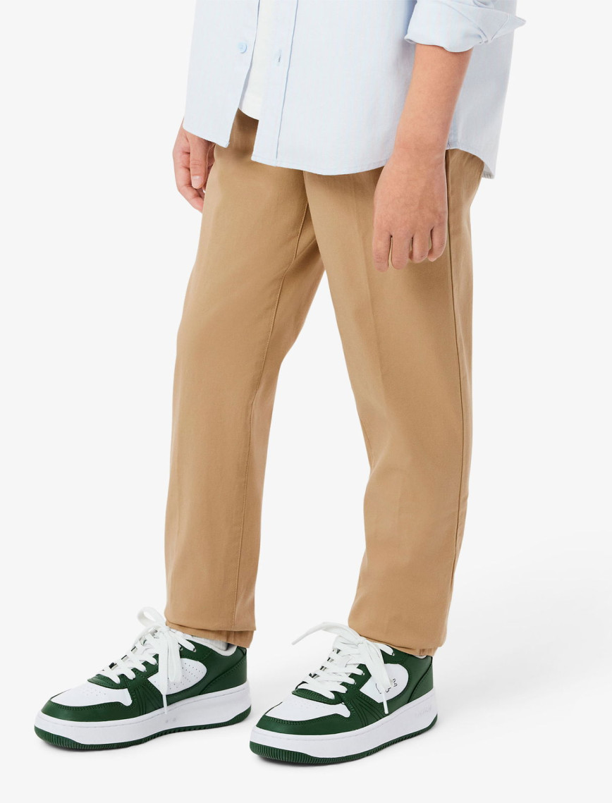 Lacoste Çocuk Regular Fit Bej Pantolon Lacoste Çocuk Regular Fit Bej Pantolon
