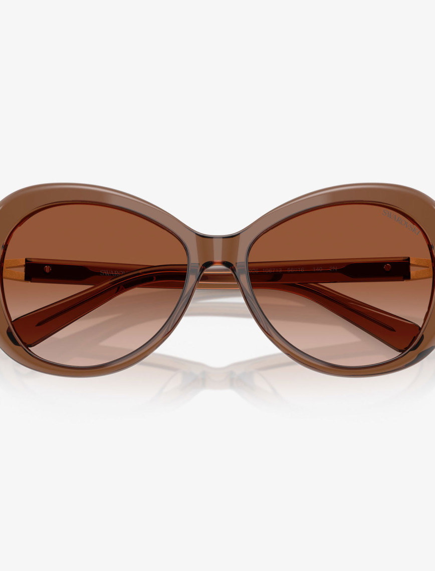 Swarovski SK6026 Kadın Kahverengi Güneş Gözlüğü Swarovski SK6026 Kadın Kahverengi Güneş Gözlüğü