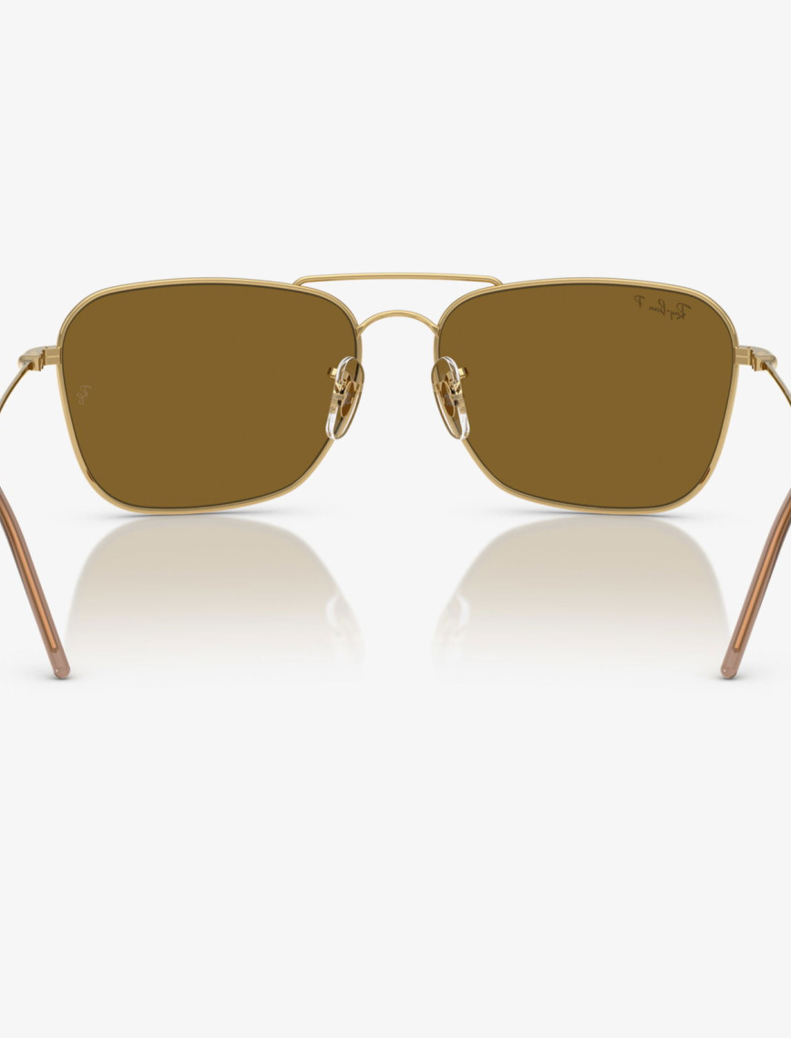 Ray-Ban Caravan Reverse RBR0102S Unisex Kahverengi Güneş Gözlüğü Ray-Ban Caravan Reverse RBR0102S Unisex Kahverengi Güneş Gözlüğü