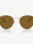 Ray-Ban Round Reverse RBR0103S Unisex Kahverengi Güneş Gözlüğü
