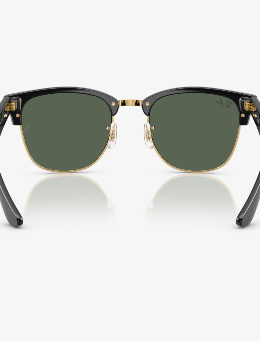 Ray-Ban Clubmaster Reverse RBR0504S Unisex Siyah Güneş Gözlüğü Ray-Ban Clubmaster Reverse RBR0504S Unisex Siyah Güneş Gözlüğü