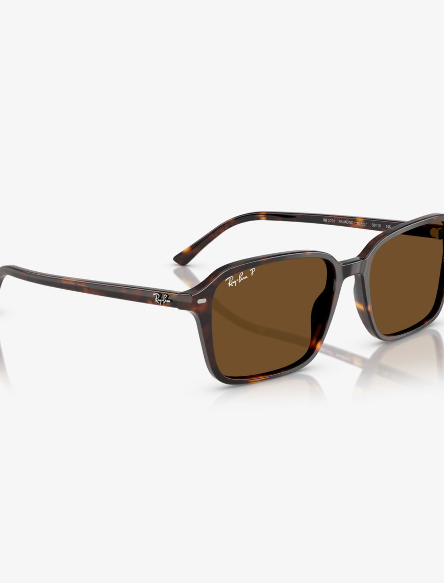 Ray-Ban Raimond RB2231 Unisex Bej Güneş Gözlüğü Ray-Ban Raimond RB2231 Unisex Bej Güneş Gözlüğü