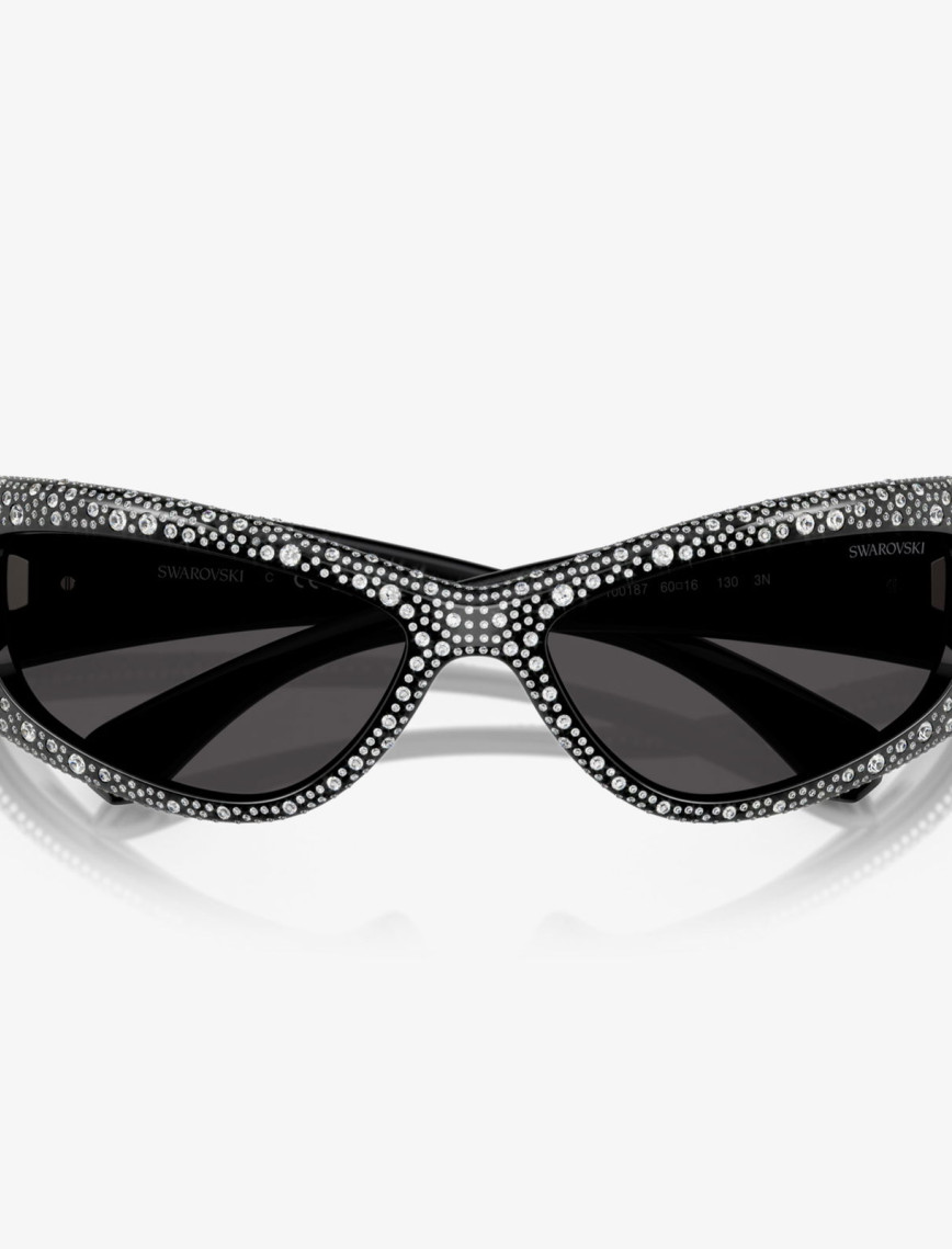 Swarovski SK6027 Kadın Siyah Güneş Gözlüğü Swarovski SK6027 Kadın Siyah Güneş Gözlüğü