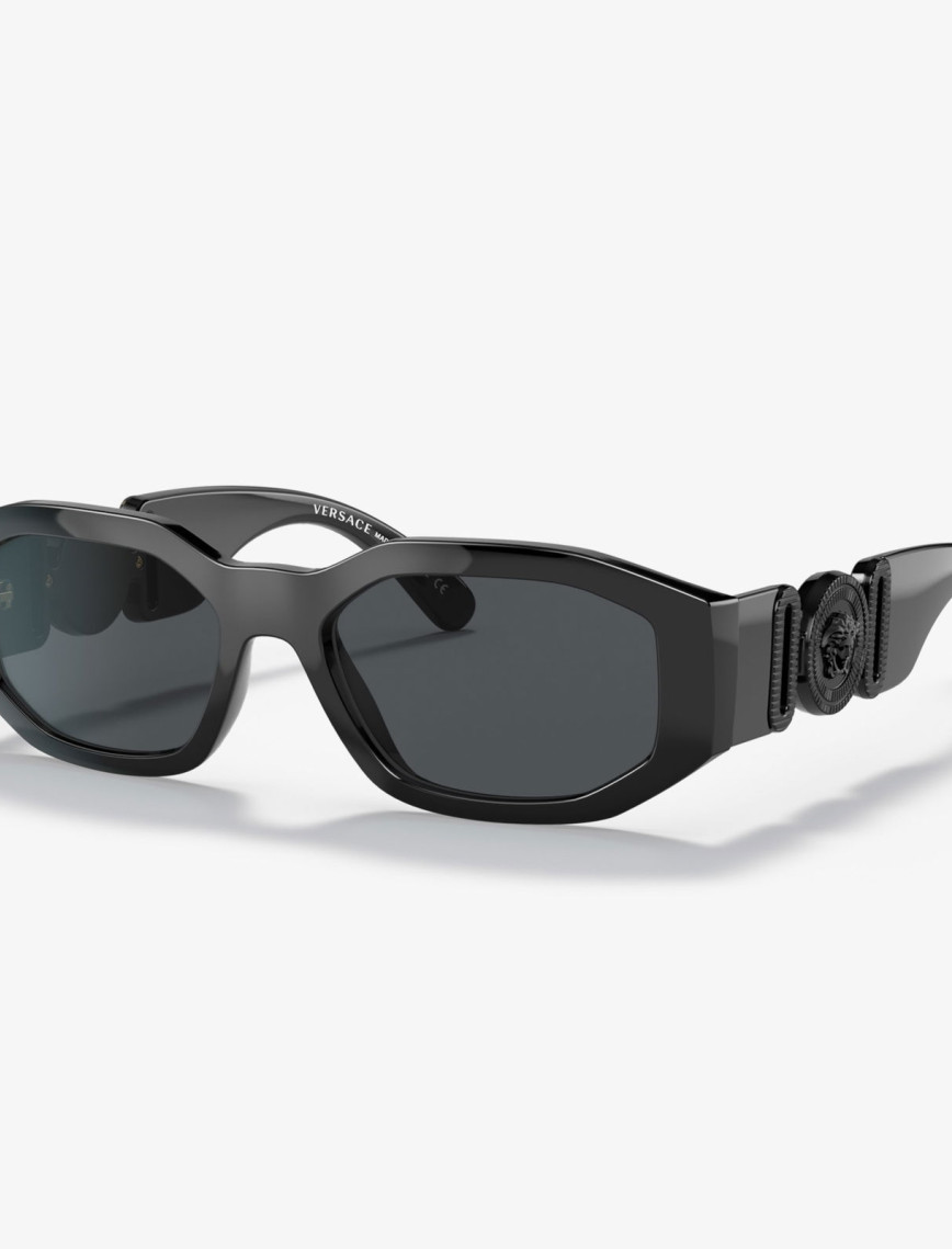 VERSACE Biggie VE4361 Unisex Siyah Güneş Gözlüğü VERSACE Biggie VE4361 Unisex Siyah Güneş Gözlüğü