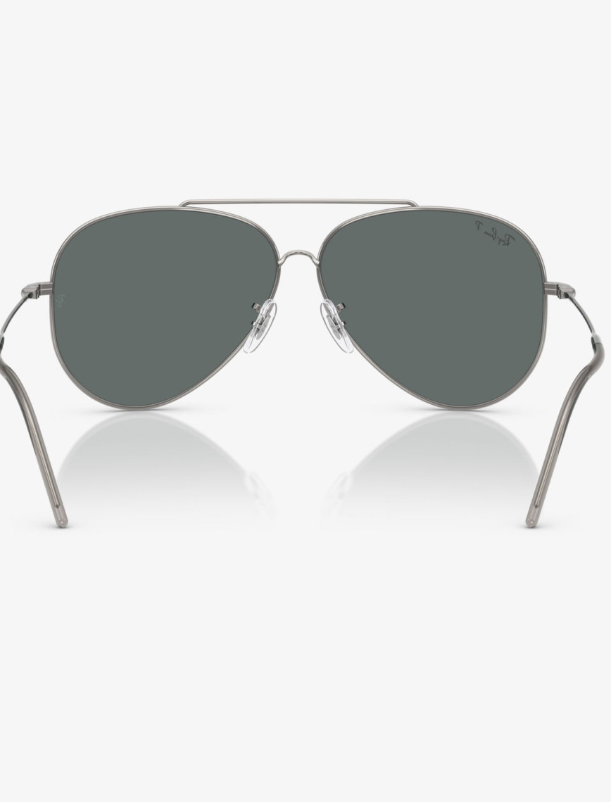 Ray-Ban Aviator Reverse RBR0101S Unisex Gri Güneş Gözlüğü Ray-Ban Aviator Reverse RBR0101S Unisex Gri Güneş Gözlüğü