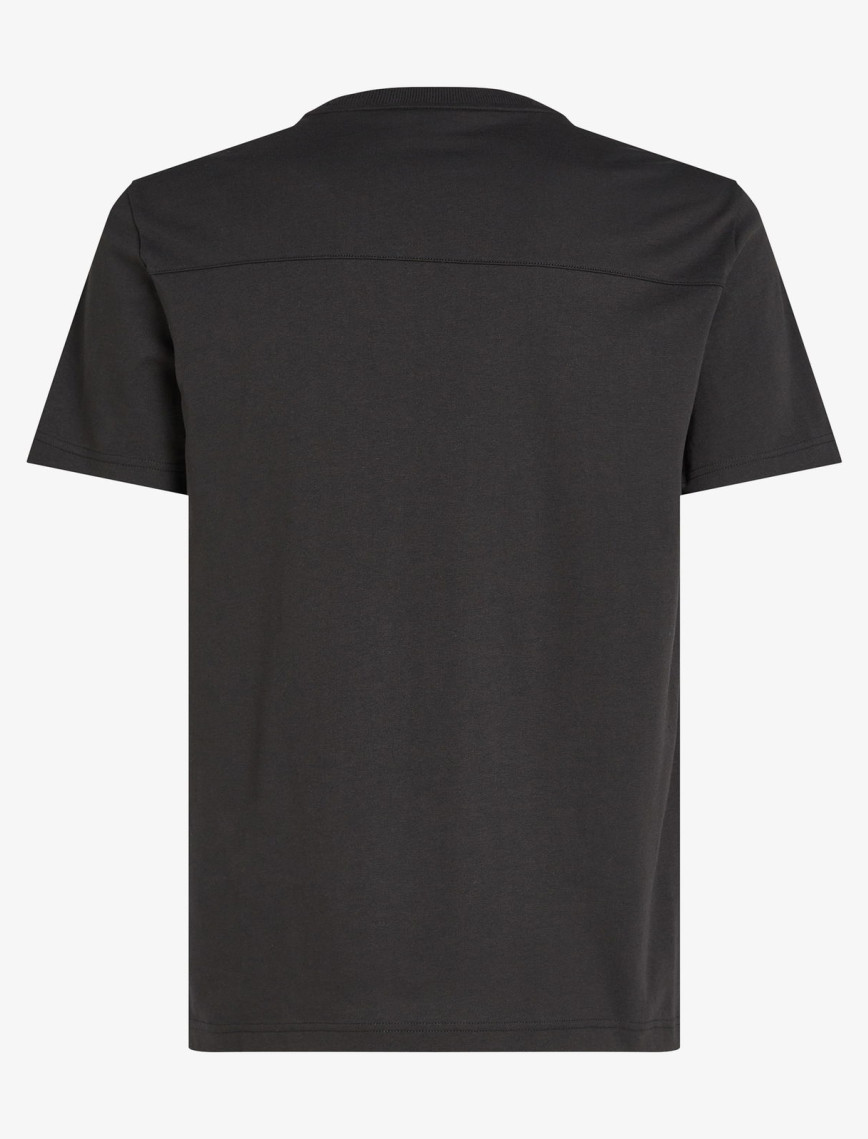 Calvin Klein Structured Embroidery Erkek Siyah T-Shirt Calvin Klein Structured Embroidery Erkek Siyah T-Shirt